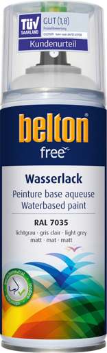 Kwasny Belton Free Matt 400 ml RAL 7035 Lichtgrau 332410